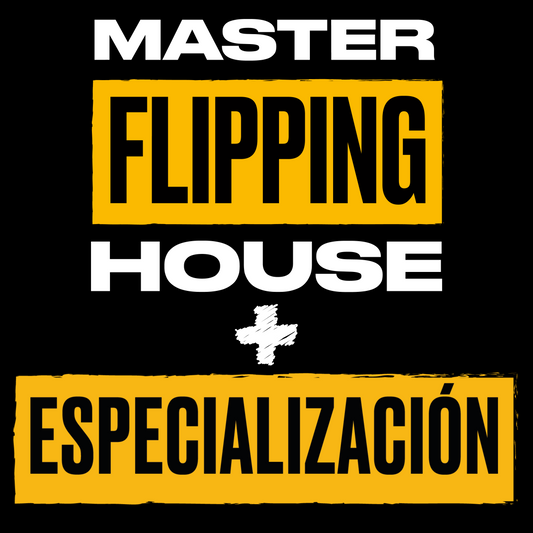 Master FLIPPPING HOUSE  + ESPECIALIZACIÓN
